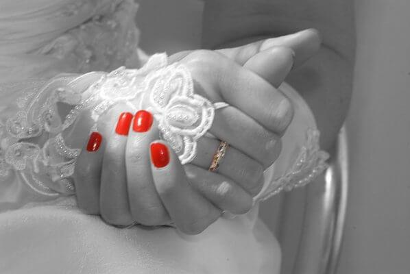 Tendencias de manicuras para novias