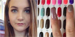 Emma Snapchat uñas de colores
