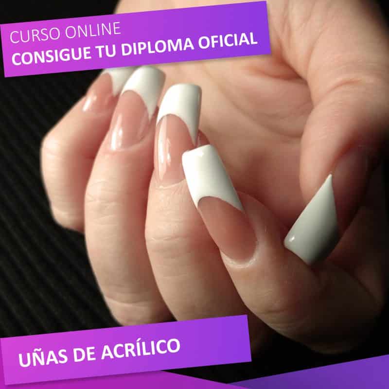 imagen portada del curso de uñas de acrílico online