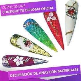 imagen portada del curso de decoración de uñas con materiales