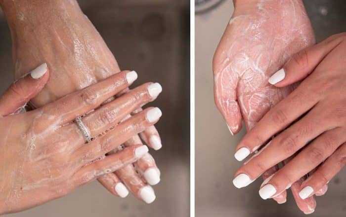 metodo de lavado de las manos para prevenir el contagio